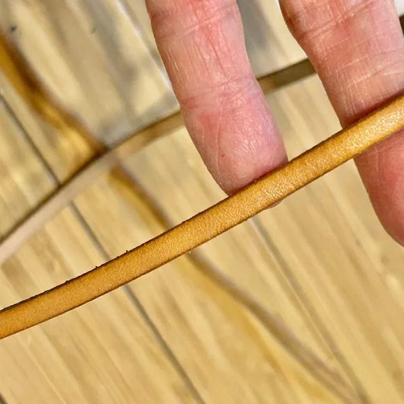 Vachetta Leather Replacement Drawstring 36" long - Unbranded - Picture 2 of 6